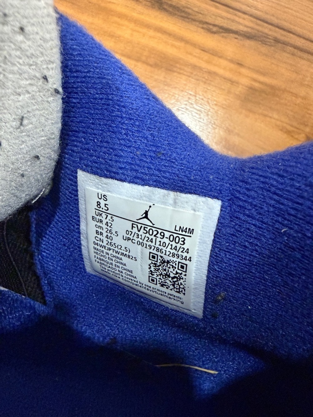 Jordan rare air retro 4 Nike sneakers-size 8.5 men’s - Picture 7 of 10